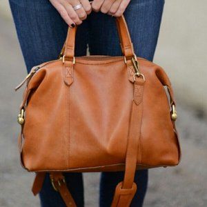 Madewell kensington Satchel in English Saddle
